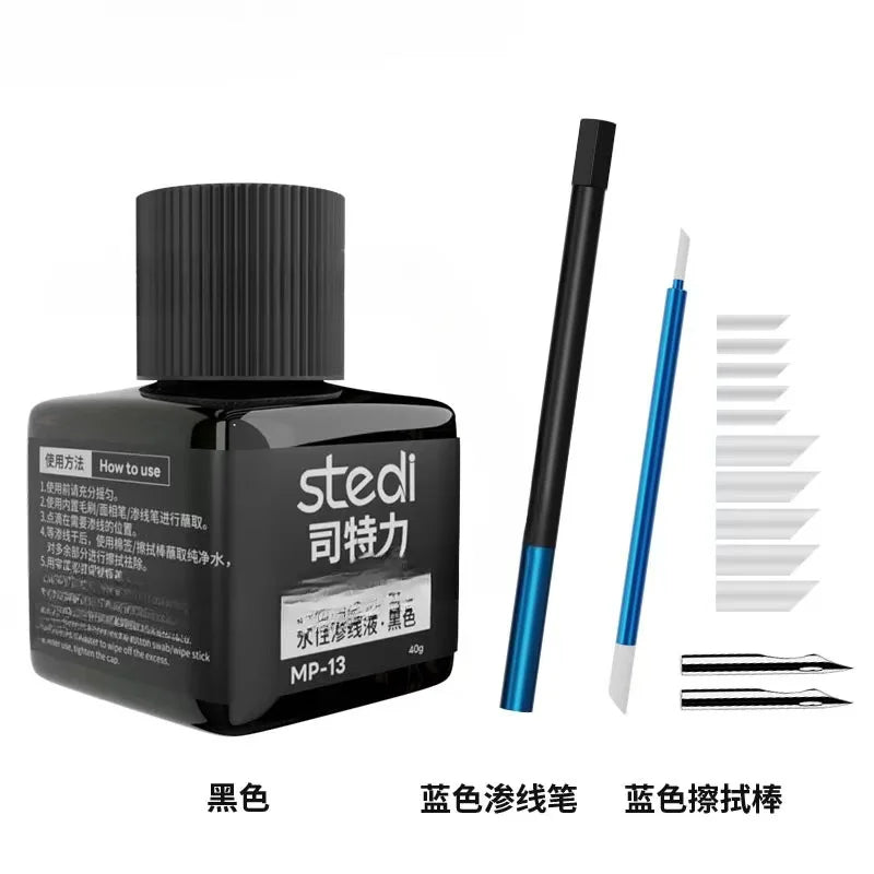Fluorescent Panel Liner Paint | 40 g | Water-Based | With Tools