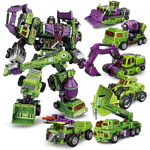 NBK 3349 Devastator 6in1 Combiner Robot Action Toy ToylandEU.com Toyland EU