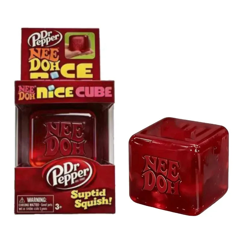 Nee Doh Fidget Cube | Soft Squeeze Relief | Mini Blind Box | Teens