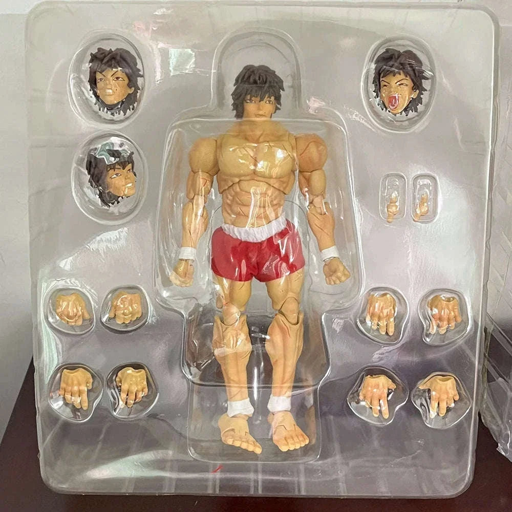 Hanma Yujiro and Baki Hanma Action Figure, Baki The Grappler Anime Figurines Son Of Ogre