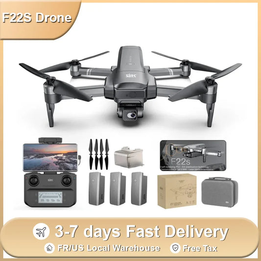 SJRC F22S 4K Pro Drone: GPS, 5G WiFi, Obstacle Avoidance, HD Camera