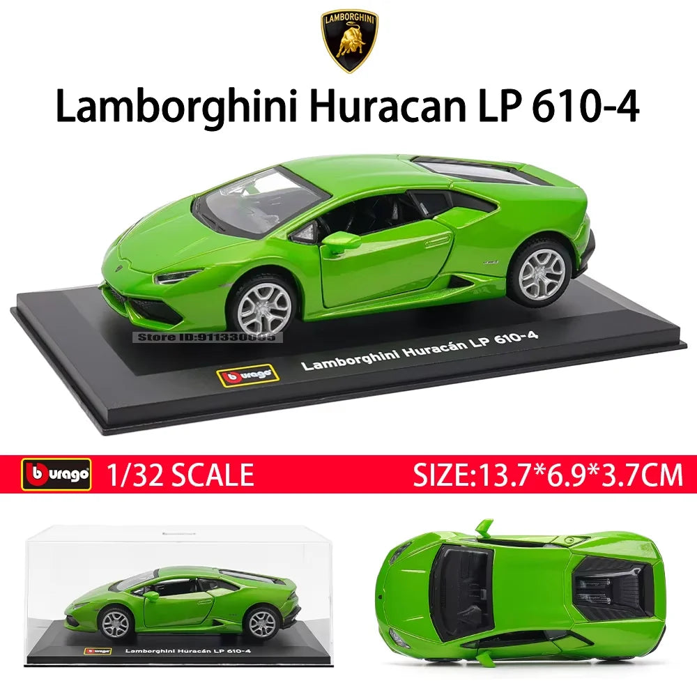 Alloy Diecast Model | 1:32 Scale | Lamborghini Bugatti Maserati