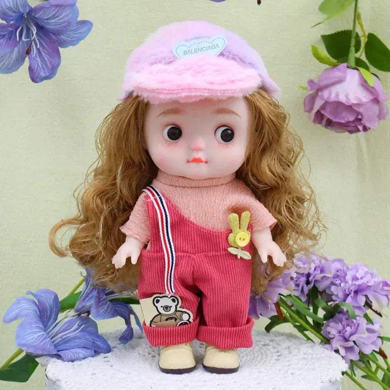25cm Reborn Baby Doll For Girls Cute Big Head Design - ToylandEU