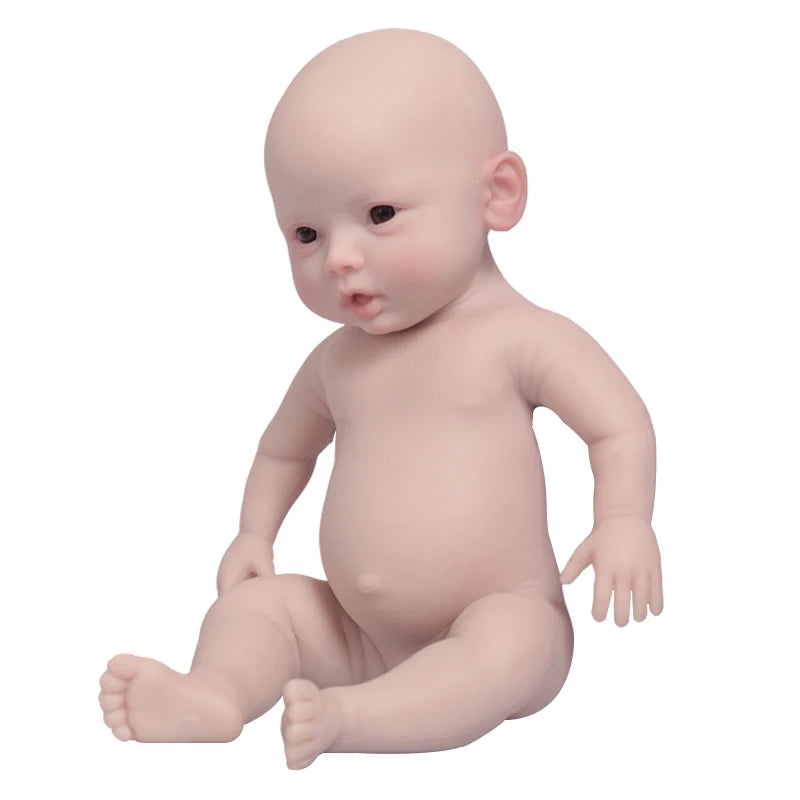 Lifelike 47cm Reborn Baby Girl Doll - Realistic Silicone Companion