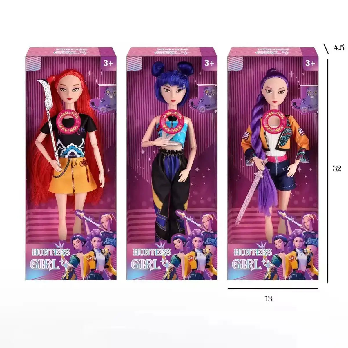 Tide-Anime Devil Cute Doll Toys, Dolls with Musical Functions, Ideal Surprise Gifts for Children, Birthday and Holiday Gifts - ToylandEU
