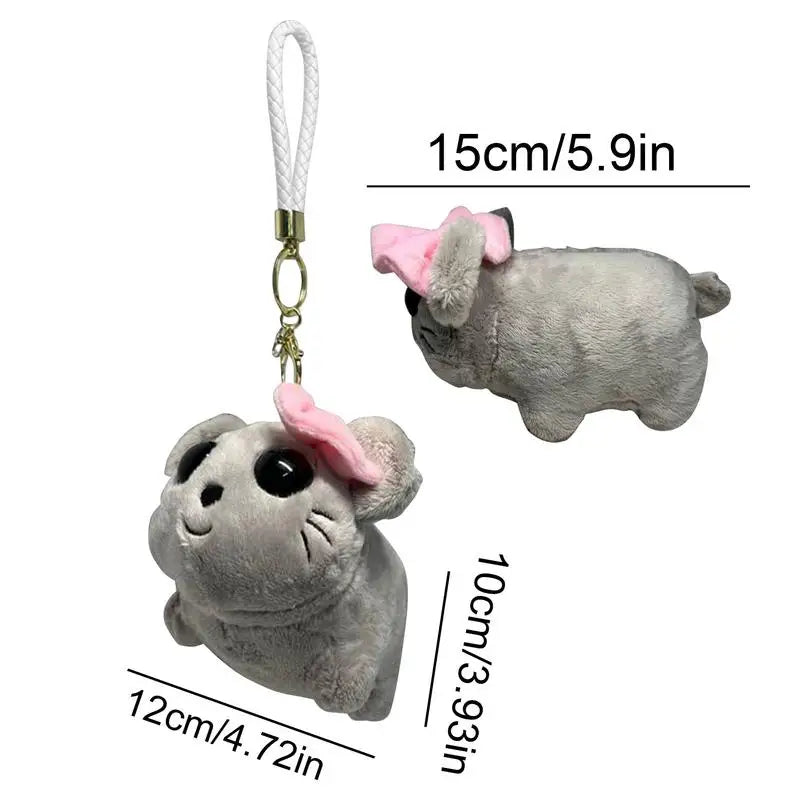 Charming Musical Hamster Plush Toy - Ultra-Soft, Cuddly, and Safe Playmate for All Ages