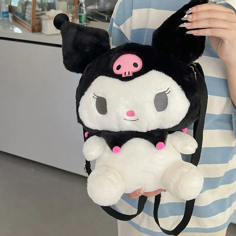 Sanrios Cinnamoroll Kuromi Melody Plush Dolls Backpacks New - ToylandEU