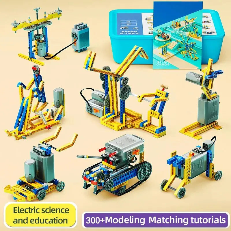 606 Pieces Technic Power Function Motor Building Block Programming Set - ToylandEU