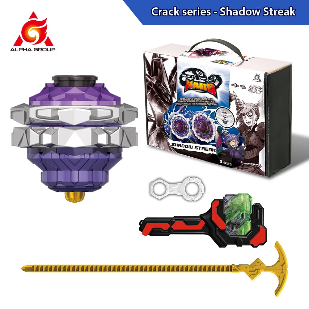 Infinity Nado 3 Spinning Top | 2 In 1 Transforming | With Launcher