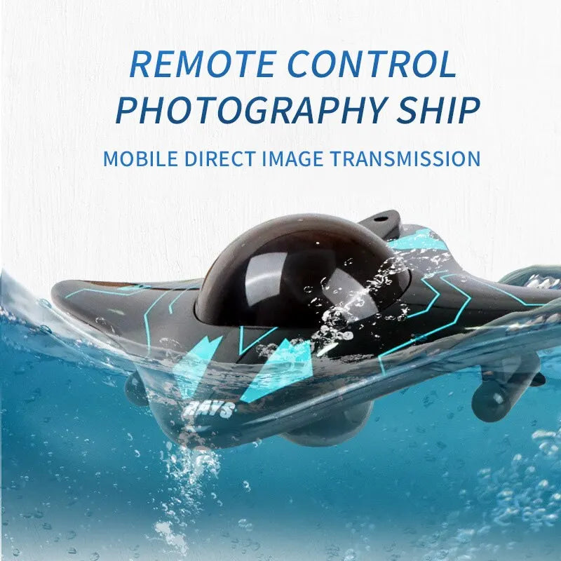 Wifi Mobile Phone Remote Control Boat Real-Time Transmission Adult