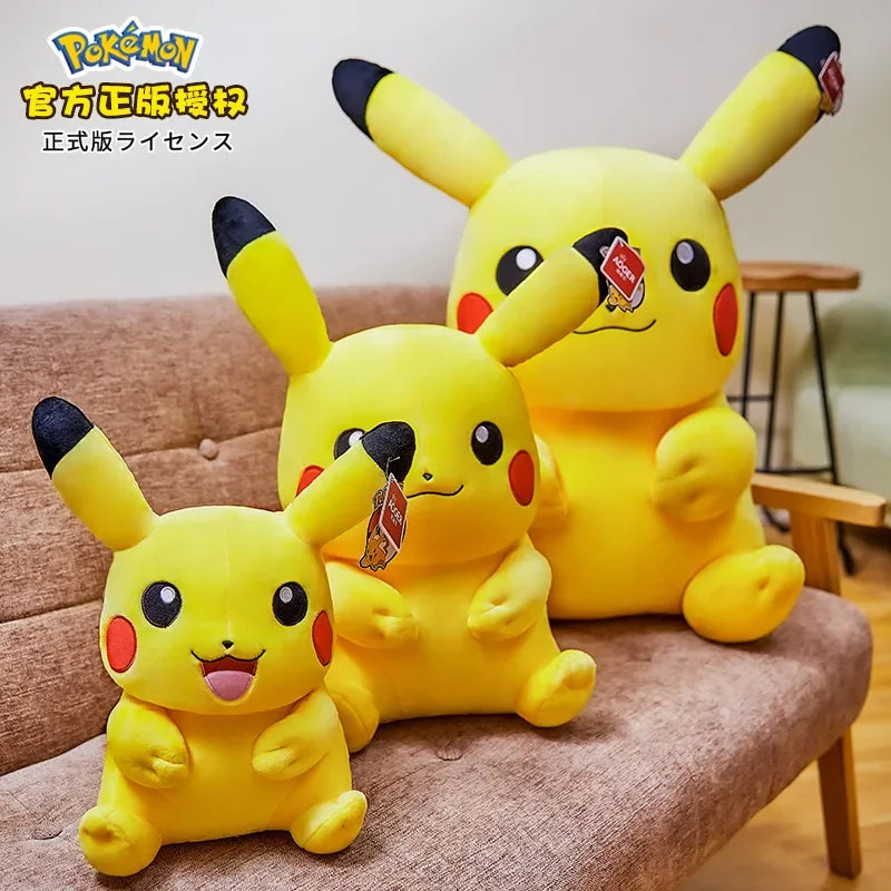 Original Big Size Pokemon Cute Pikachued 60Cm Plush Doll Anime Toy - ToylandEU