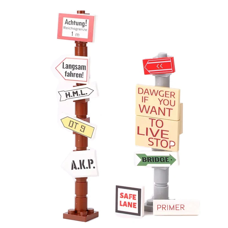 WWII Military Blocks | Compatible With Major Kits | Soldier Figures