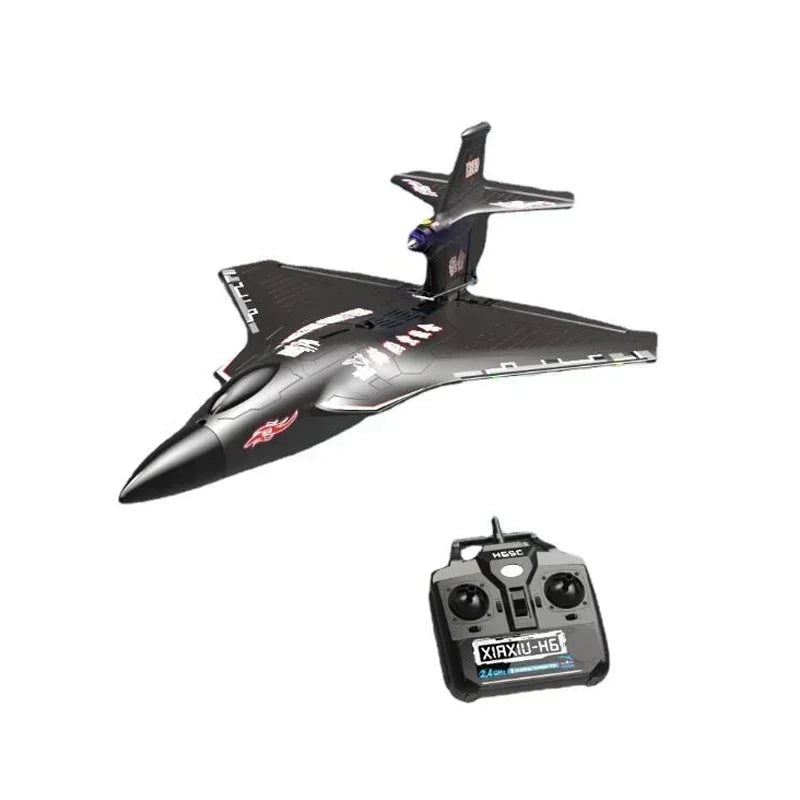 RC Lightweight and Crash-Resistant Raptor H650 All-Terrain Remote-Controlled Aircraft for Water, Land, and Air Fun