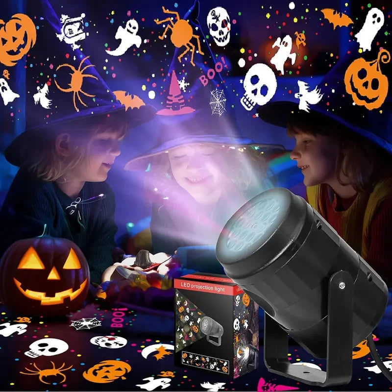 LED Projector Light | USB Powered | Rotating Design | Festive Home Decor