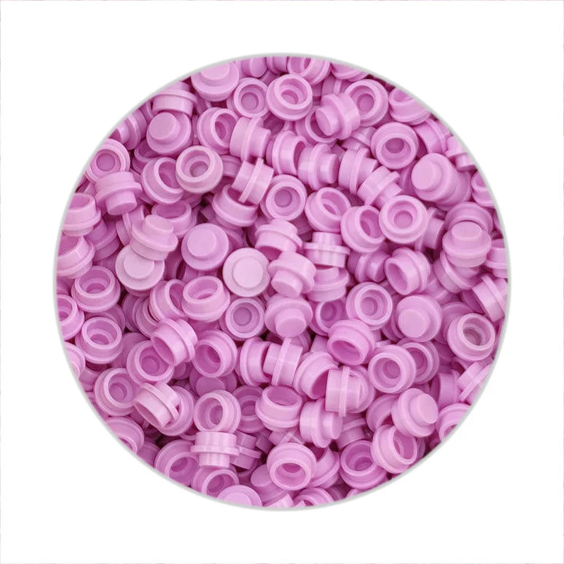 Building Block Plates | 1X1 Round Shape | Lego Compatible | Assorted Pack