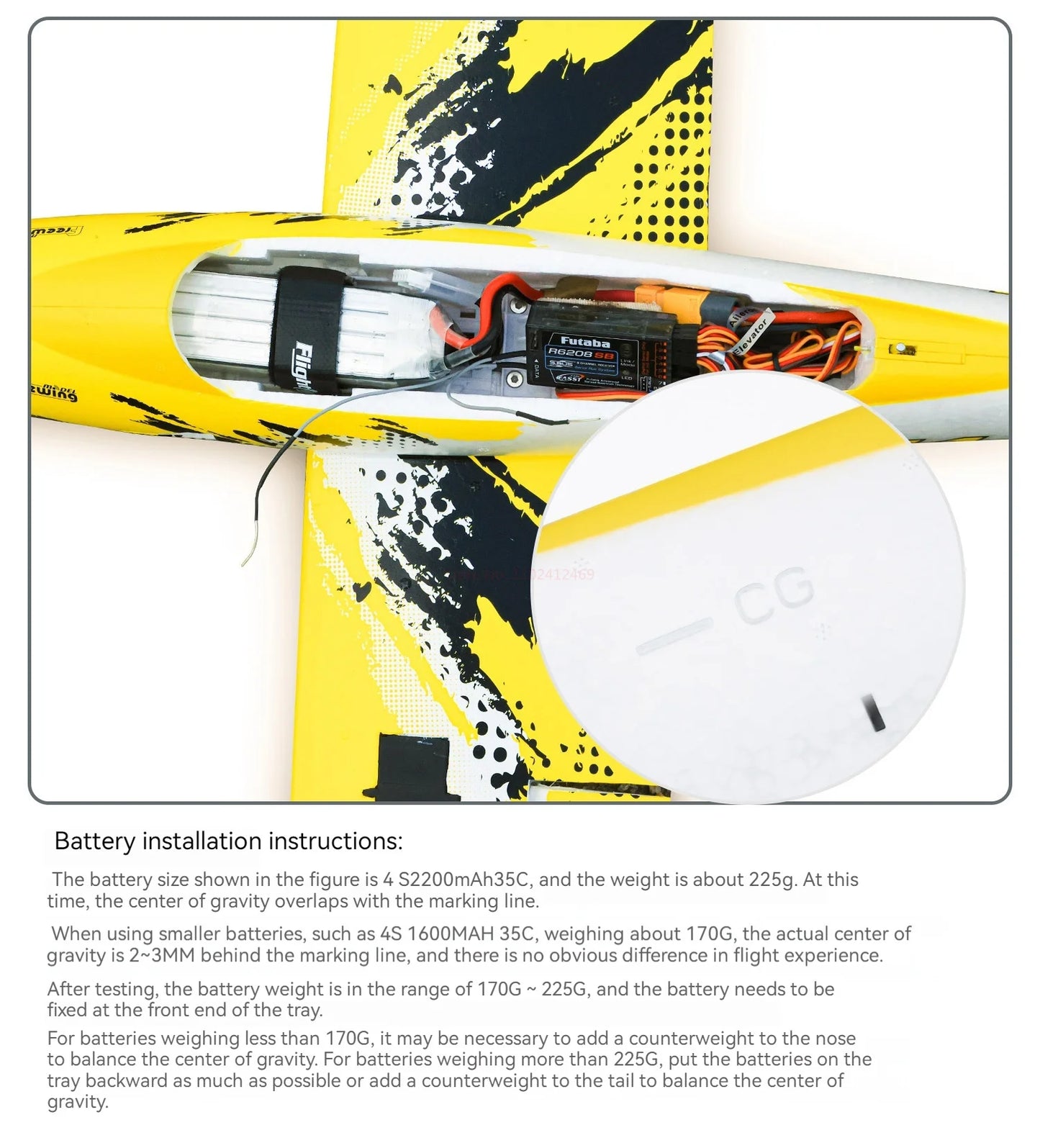 RC Freewing Velocity Patrol Racing RC Airplane - Fixed Wing Model with 6 Channels