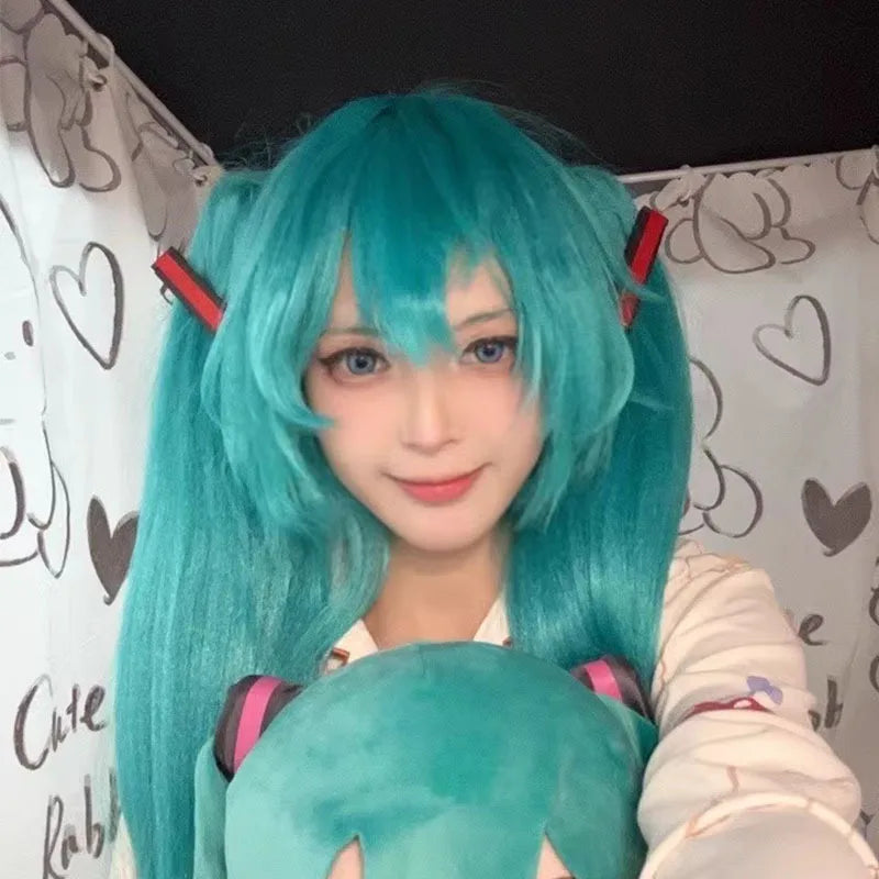 Cosplay Headwear | Miku Rin Len Theme Hair Clip | Red Hairpin Accessory