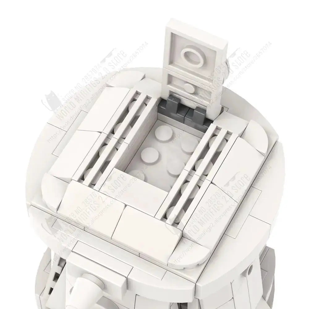 MOC2072 Movie MOC DF.9 Hoth Turret Defense Tower Model Building Blocks Sci-Fi Military Weapons DIY Assembly Bricks Toys For Kids - ToylandEU