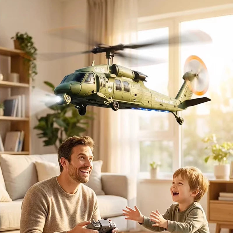 RC Helicopter | Bell 206 Simulation Scale | Optical Flow Positioning 4CH | FB-06 Black Hawk