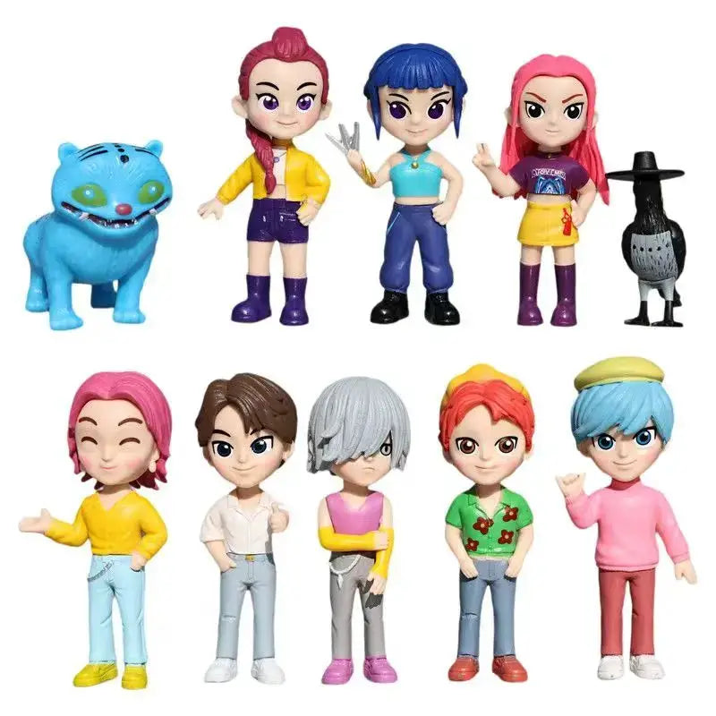 New Hot Selling Kpop Demon Hunters Blind Box Series Anime Figures Ornaments Dolls Fans Children Birthday Gift Random Blind Box - ToylandEU