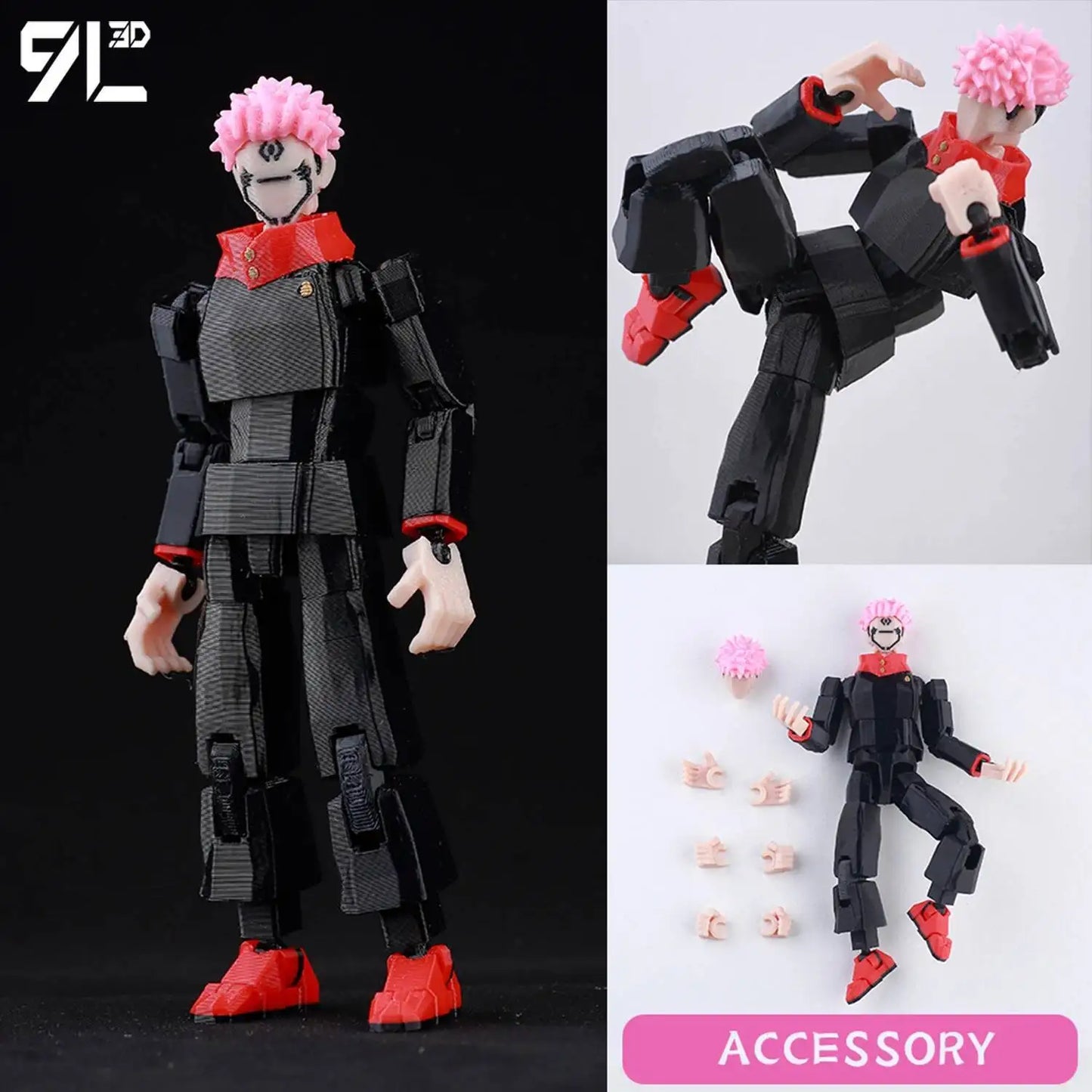 Jujutsu Kaisen Gojo Satoru Action Figure Multijointed Collectible 14cm