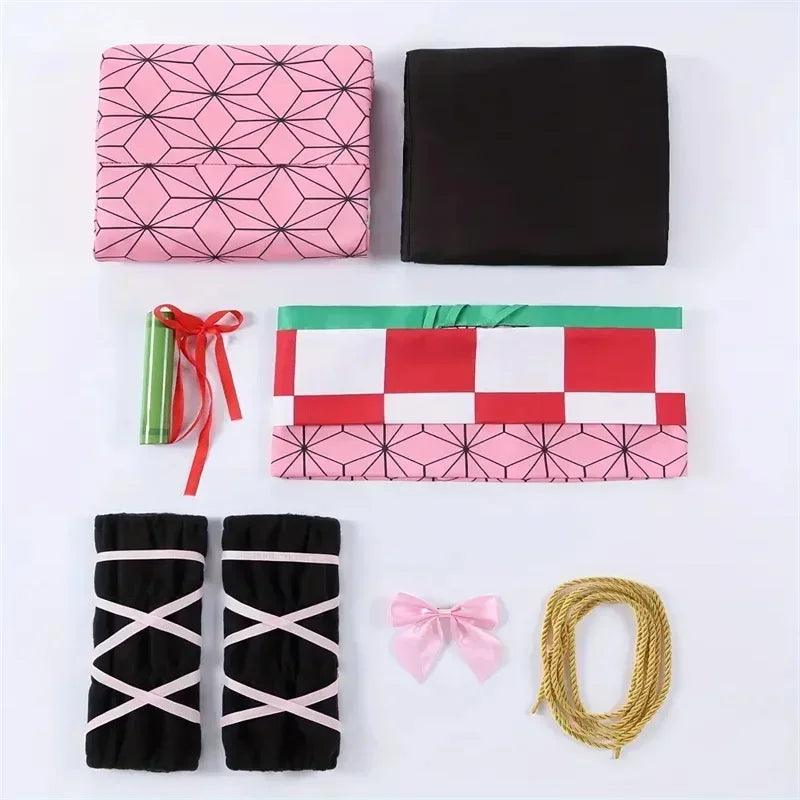 Nezuko Cosplay Costume | Polyester Cotton | Toylandeu™