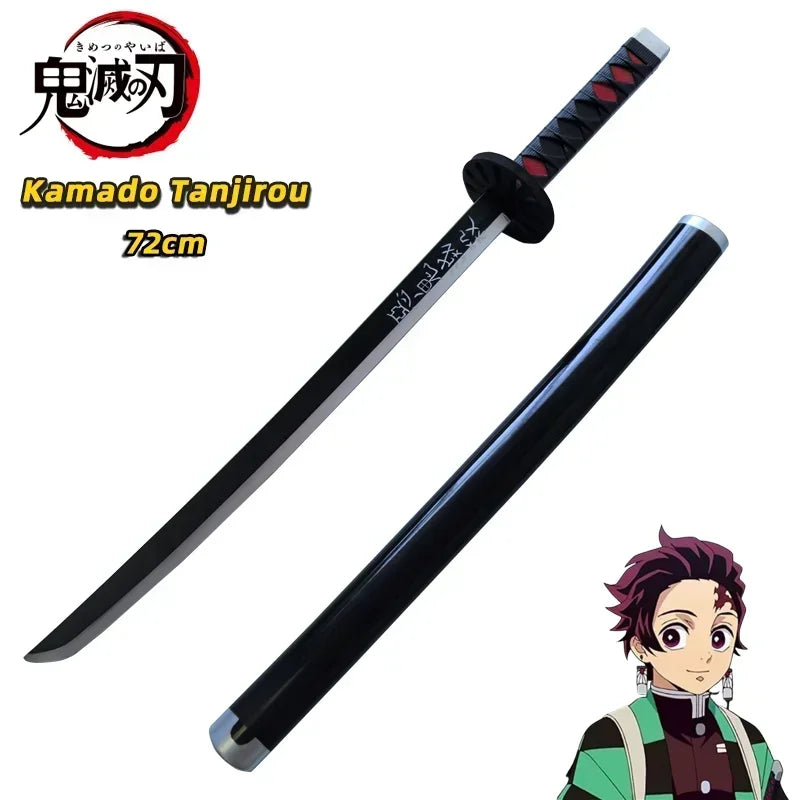 Demon Slayer Katana Sword | 72 Cm Full Length | Eva Foam Material | Anime Prop