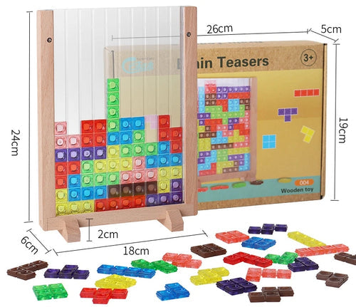 Creative Three-dimensional тетрис Russian 3D Desktop Game Tangram Math ToylandEU.com Toyland EU