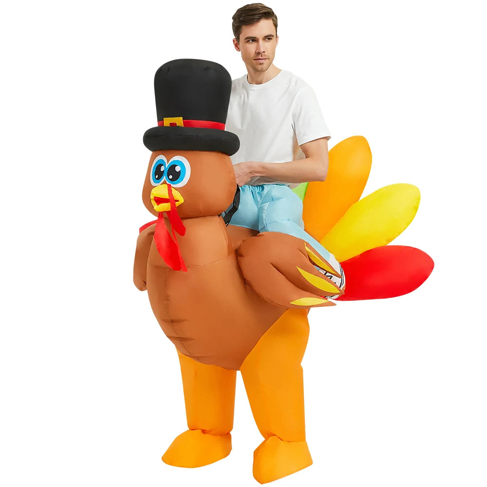 Inflatable Costume | Rooster Character | Adult Unisex | Halloween Party
