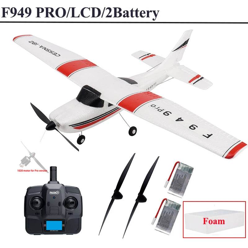 WLtoys F949 2.4G 3D6G 3Ch RC Airplane Gyroscope RTF Upgrade - ToylandEU