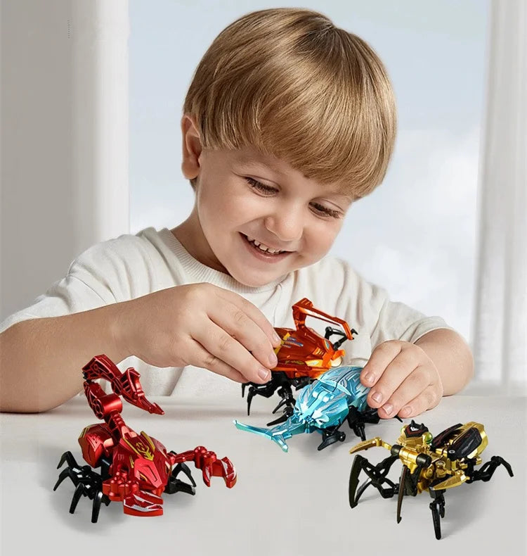 Funny Insect Adaptable Robot Model Set Toy With Multiple Joints adaptable - ToylandEU