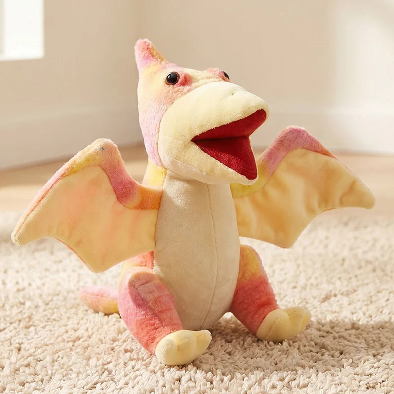 Kawaii Dinosaur Plush Toy Set for Home Decor and Gifting