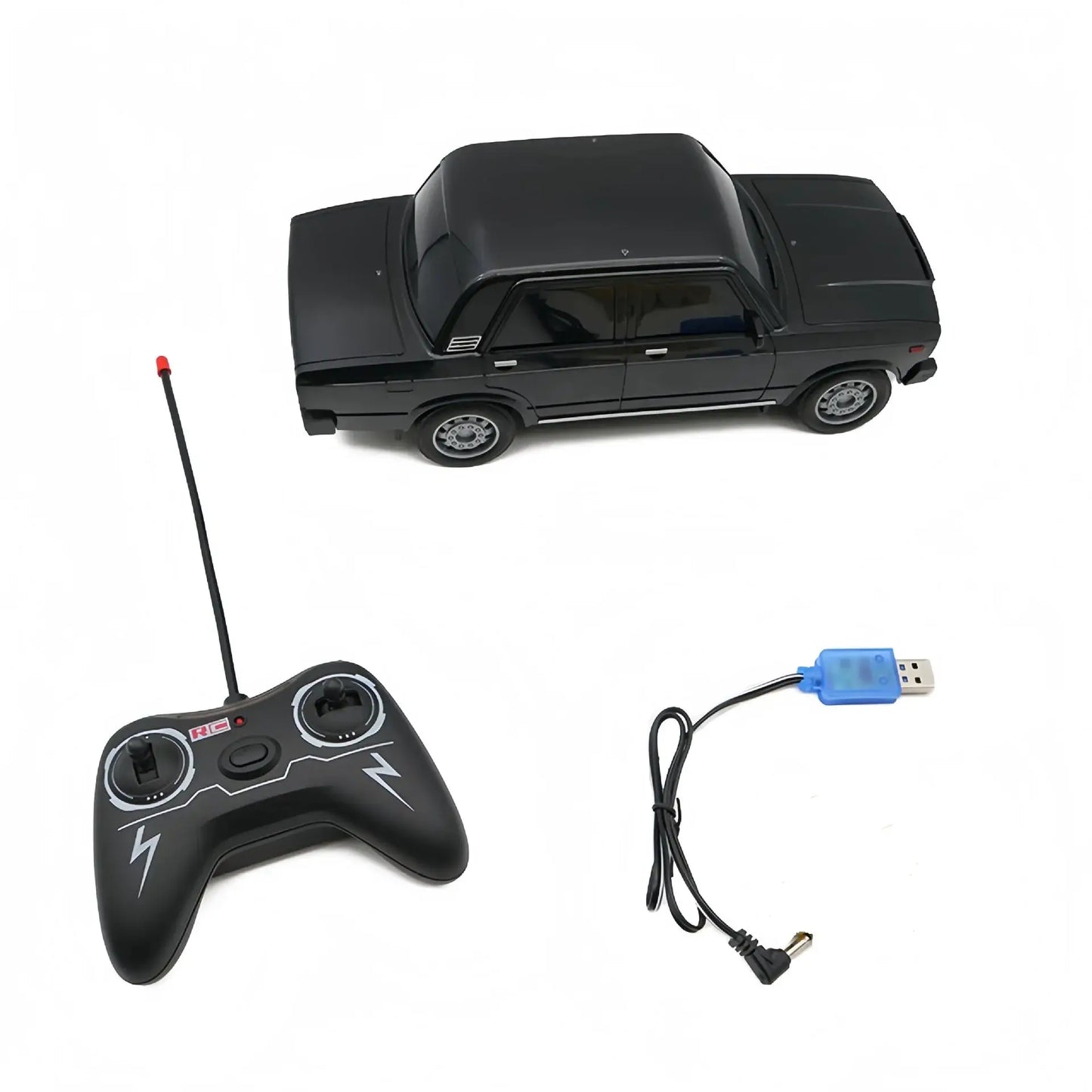 1:12 Rada Remote Control Car Simulation Car Sedan Model Children Remote Control Toy Car Birthday Gift - ToylandEU
