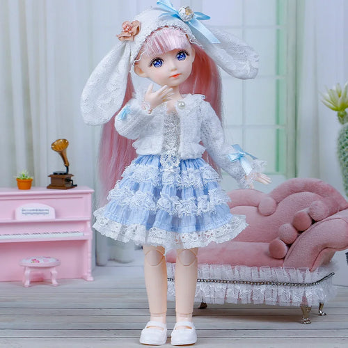 Kawaii 30cm BJD Doll with Princess Clothes and Accessories ToylandEU.com Toyland EU