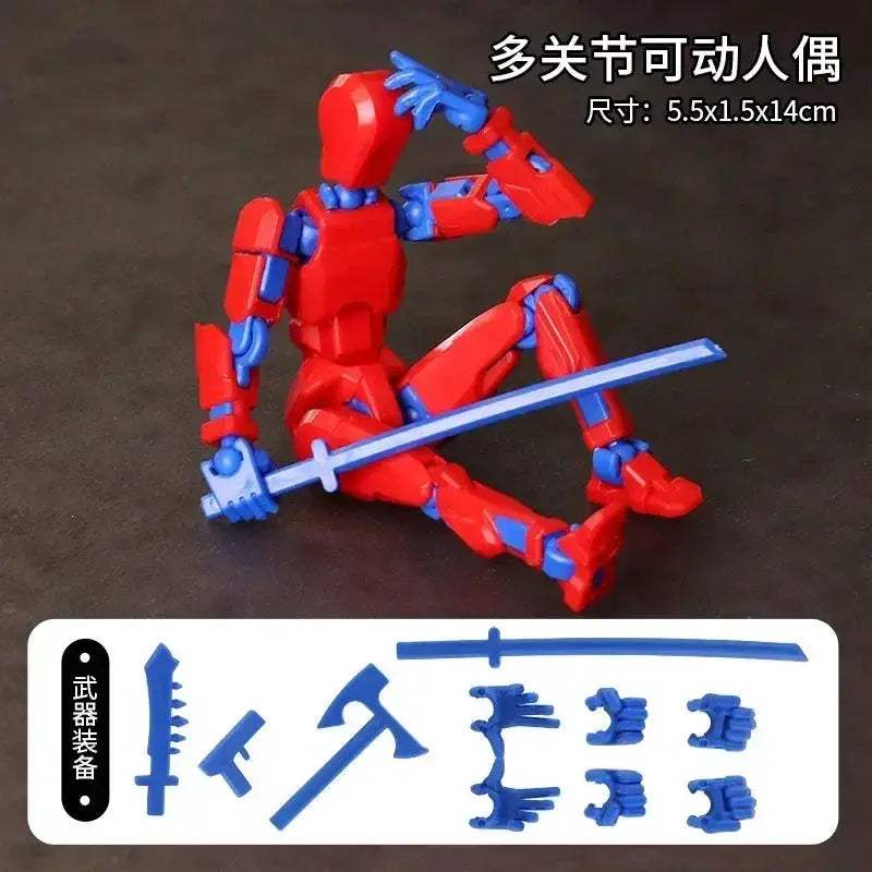 MultiJointed Action Figure Robot Shapeshift Toy For Kids - ToylandEU