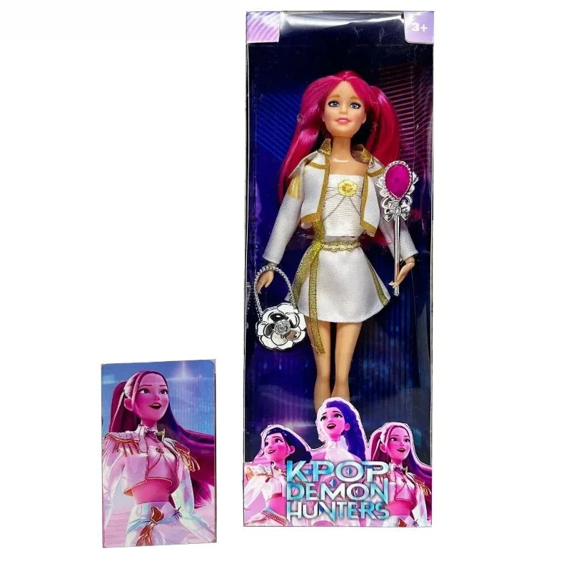 Kpop Demon Hunters Action Figure Dolls For Girls Collectible