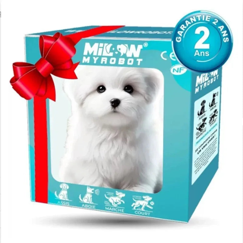 Interactive Plush Walking Dog Toy With Barking Sensor For Kids