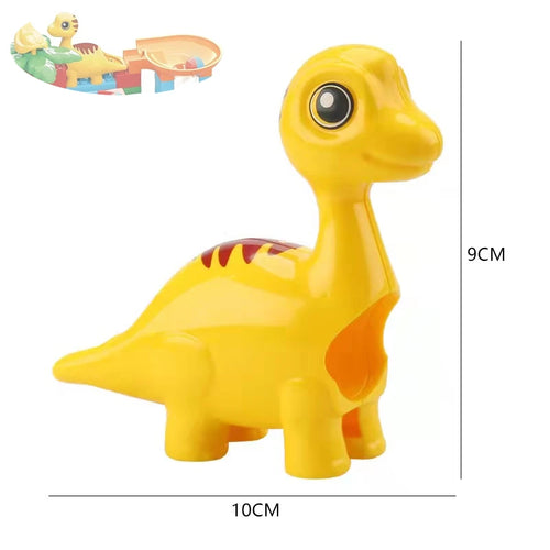 Big Building Blocks Marble Race Run Track Dinosaur Part Compatible ToylandEU.com Toyland EU