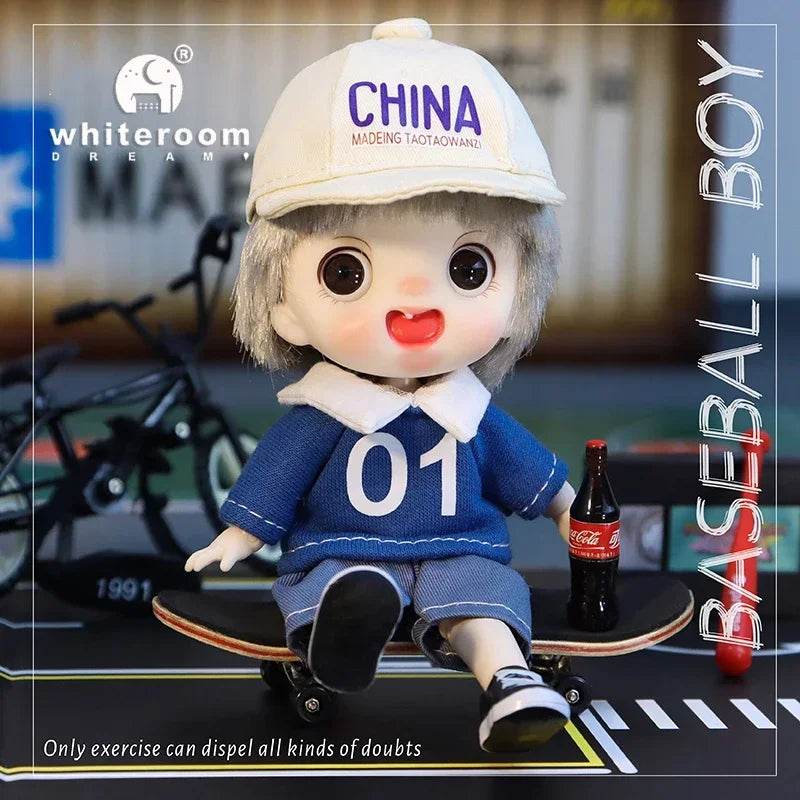 Ob11 Bjd Doll Boy Pig Face Piggy Ball-jointed Mini Doll Gift - ToylandEU