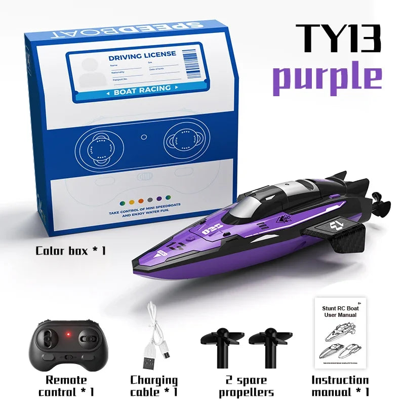 Remote Control Boat | 2.4GHz | Dual Motor | Waterproof