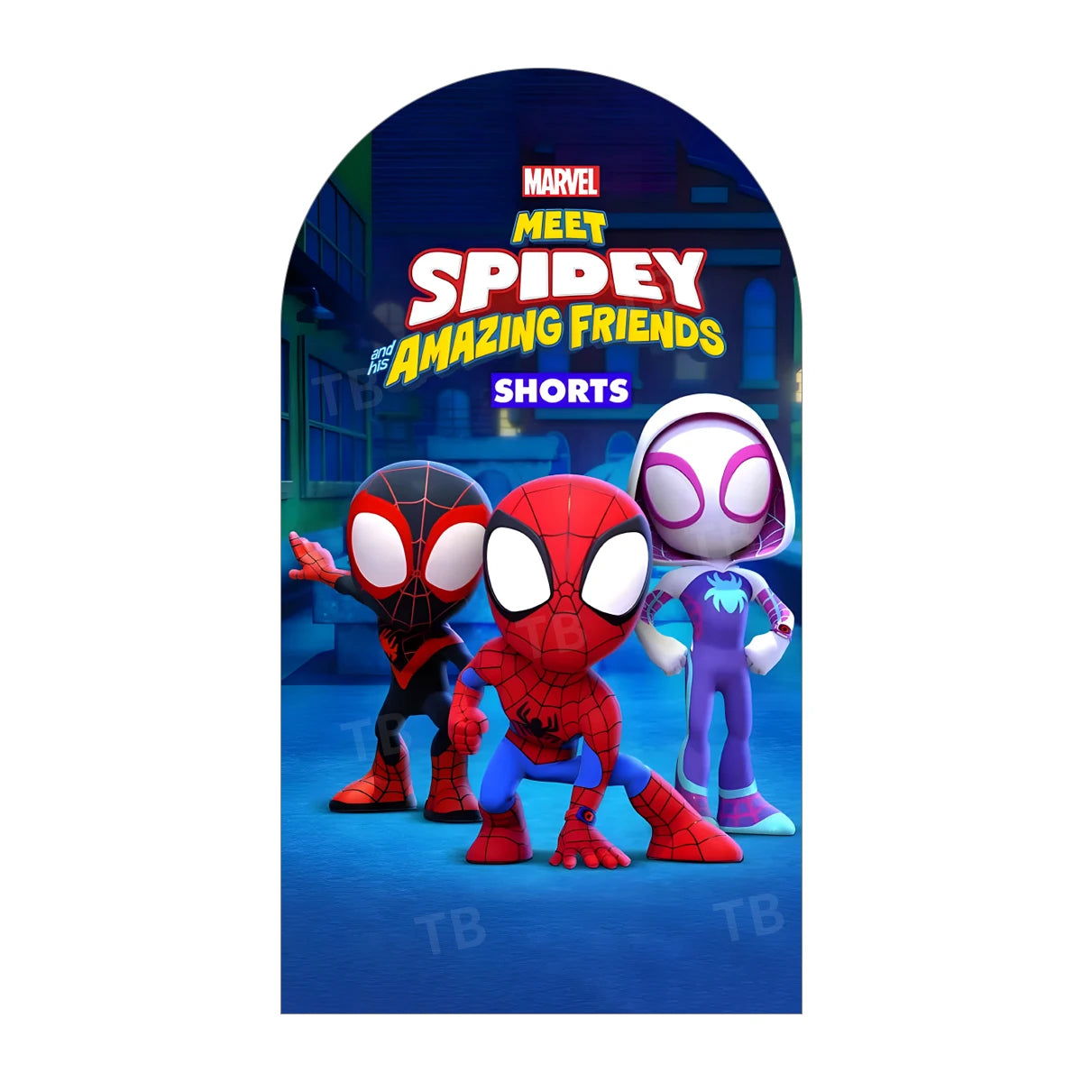 Backdrop | Spider-Man Theme Vinyl Background | Customizable Event Decoration