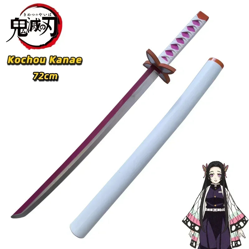 Demon Slayer Katana Sword | 72 Cm Full Length | Eva Foam Material | Anime Prop