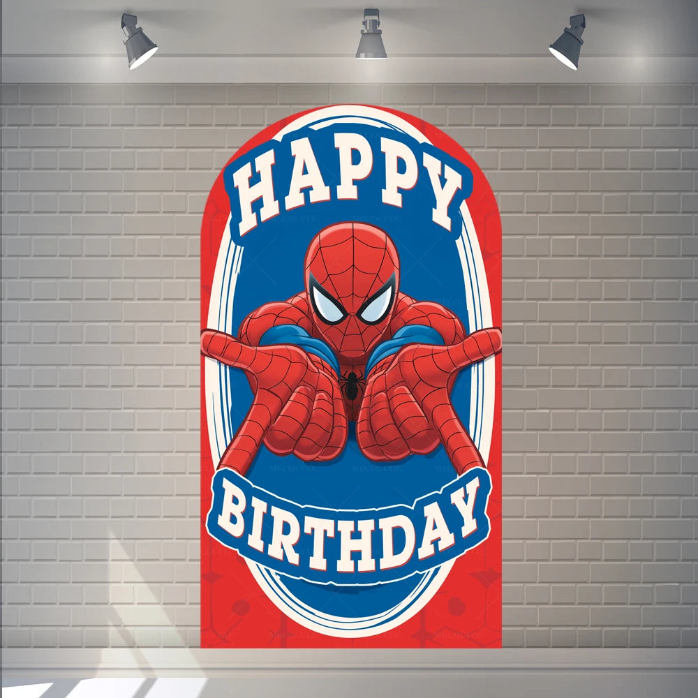 Photography Backdrop | SpiderMan Theme | Custom HD Print | Sizes