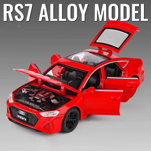 Audi RS7 Sportback 1:32 Scale Diecast Metal Model Car Toy with Alloy and Plastic Components ToylandEU.com Toyland EU