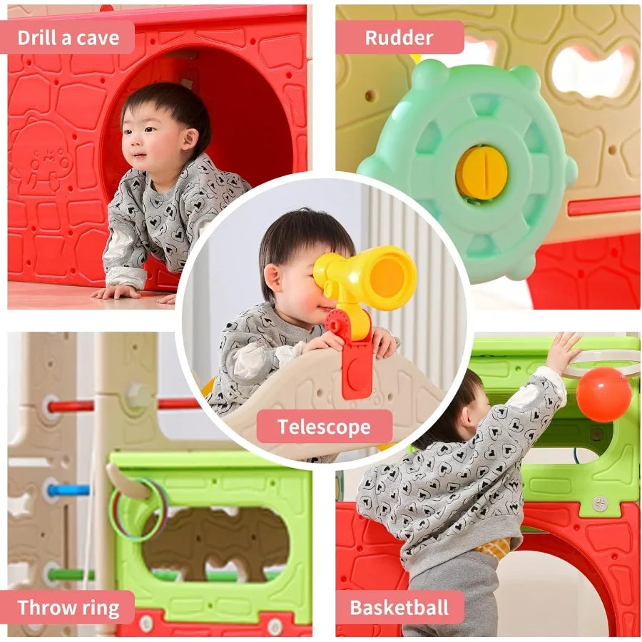 All In One Indoor Playground Jungle Gym For Toddlers