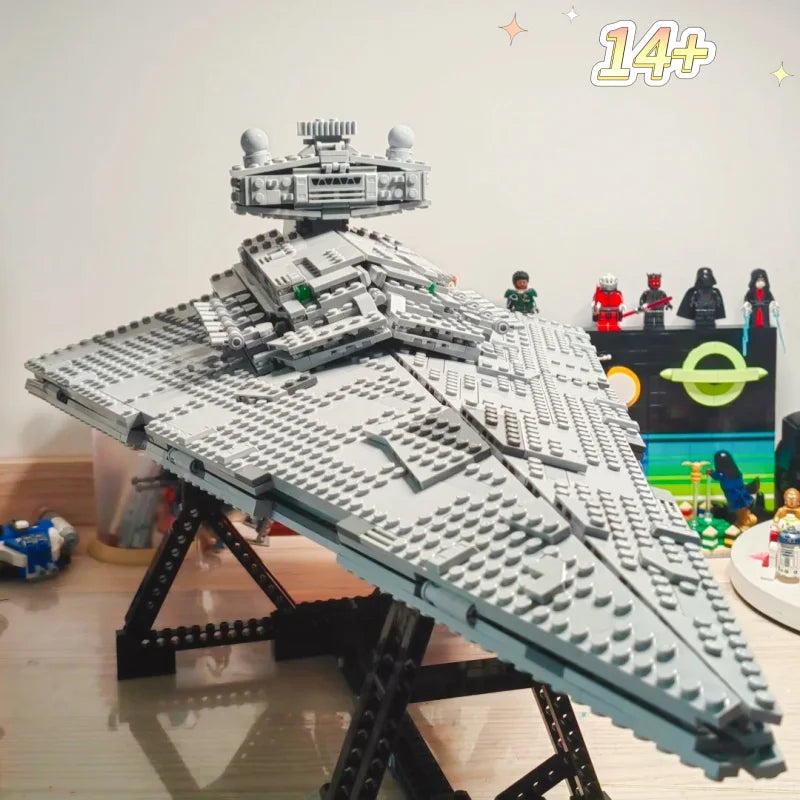 Star Destroyer Blocks | 1555 Piece Set | Toylandeu™