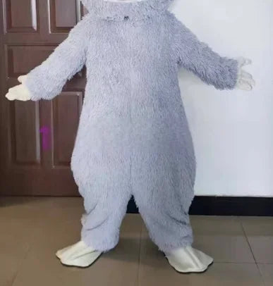 Cartoon Bunny Mascot Costume | Adult Size | Water Washable | Halloween Carnival