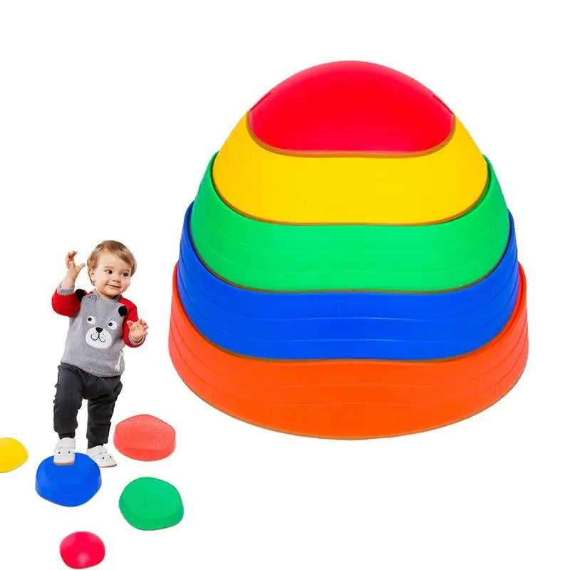 5-Piece Sensory Training Balance Stone Set for Children with Autism ToylandEU.com Toyland EU