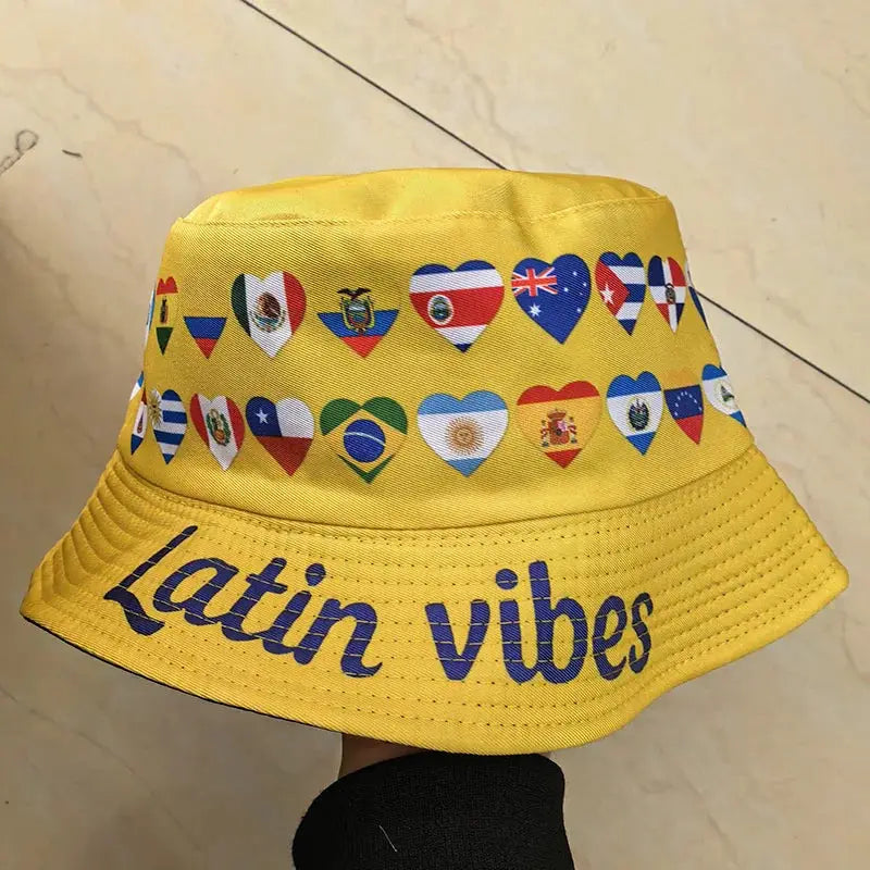2026 Countries National Flag Bucket Hat Men Women Football Fan Party Football Cup Reversible Sun Hat Soccer Fans Fisherman Hat - ToylandEU