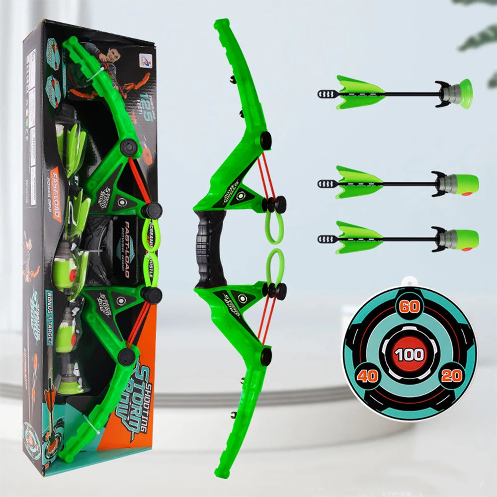 Kids Bow And Arrow Set Safe Outdoor Indoor Target Play